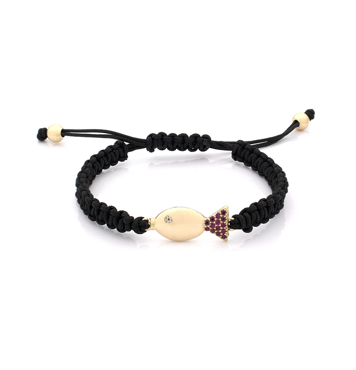 "PESCIOLINI" - 18KT GOLD AND RUBIES - BRACELET