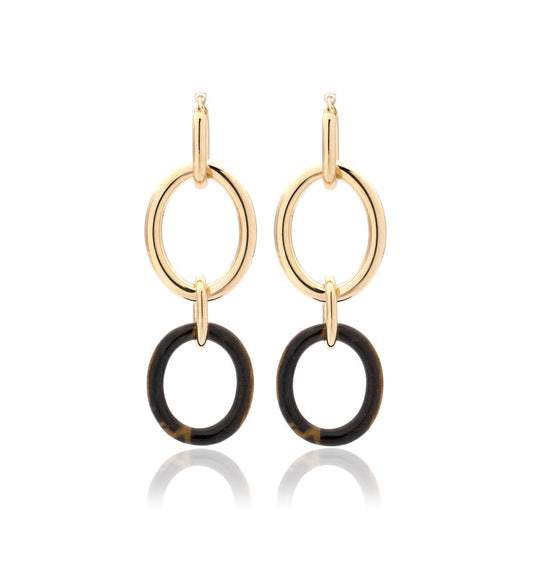 MAMA COLLECTION 18KT YELLOW GOLD - TIGER EYE