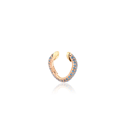 "MARJ" - EAR CUFFS - 18KT GOLD - TOPAZ
