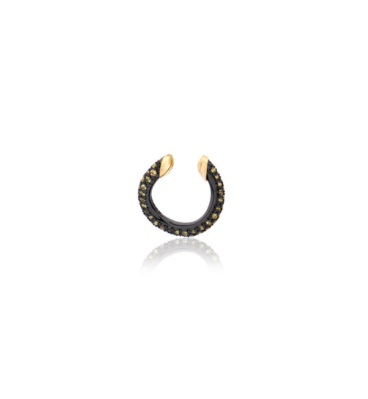 "MARJ" - EAR CUFFS - 18KT GOLD - YELLOW SAPPHIRES