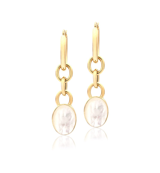"MARISA" EARRINGS - 18KT YELLOW GOLD & STONES