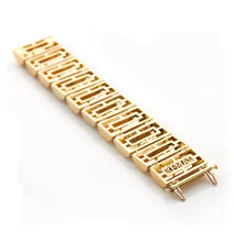 Load image into Gallery viewer, THE BULLET COLLECTION 18KT GOLD BRACELET