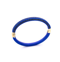 Load image into Gallery viewer, &quot;HUSBAND&#39;S CUFF&quot; - 18KT GOLD - BLUE