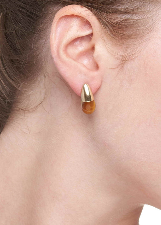 GOCCIOLINE COLLECTION EARRINGS - TIGER EYE