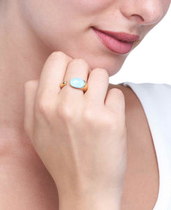 GOCCIOLINE COLLECTION RING - TURQUOISE