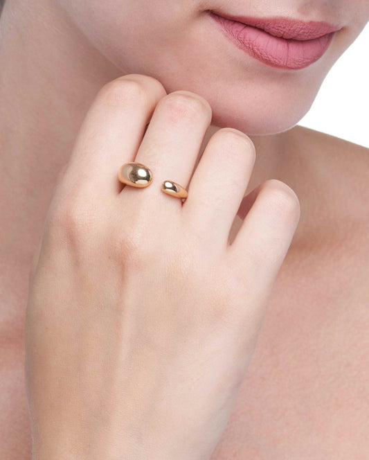 GOCCE COLLECTION RING - 18KT GOLD