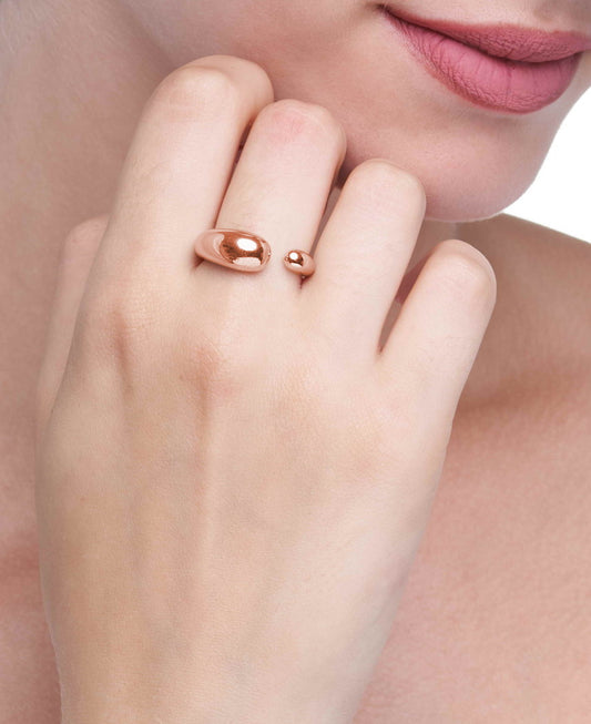 GOCCE COLLECTION RING - 18KT ROSE GOLD