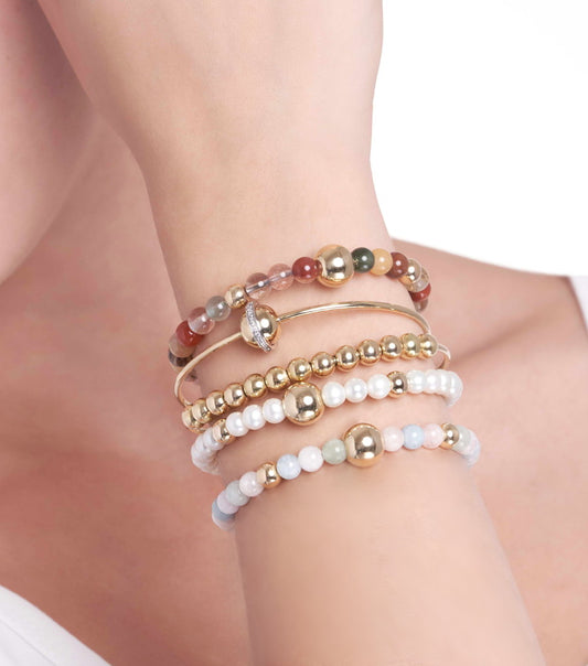 BARBARELLA COLLECTION BRACELET - PEARL