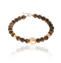Load image into Gallery viewer, BARBARELLA COLLECTION BRACELET - TIGER&#39;S EYE