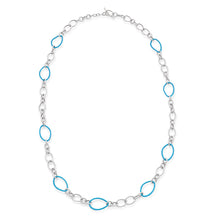 Load image into Gallery viewer, STELLA COLLECTION STERLING SILVER NECKLACE - TURQUOISE