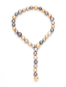 NECKLACE TAHITIAN PEARL - 22"
