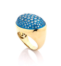 Load image into Gallery viewer, PAVE&#39; DIAMONDS - 18KT GOLD - RING