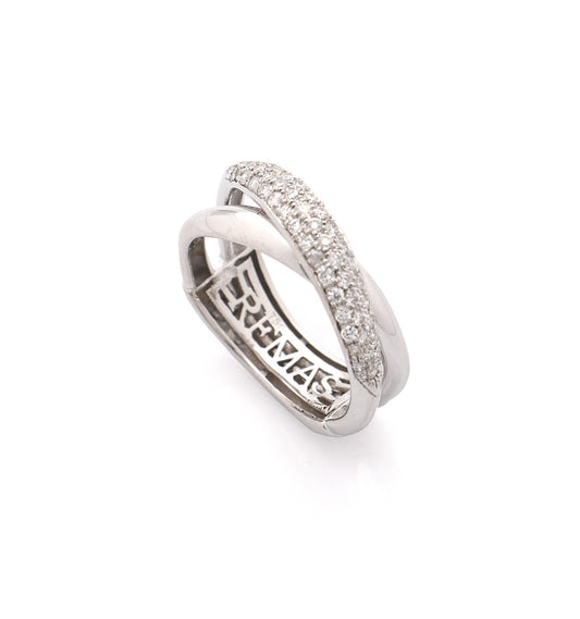"MARGAUX" - 18KT WHITE GOLD - WHITE DIAMONDS