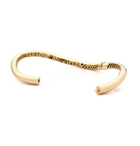 "WAVE" COLLECTION BRACELET - 18KT YELLOW GOLD
