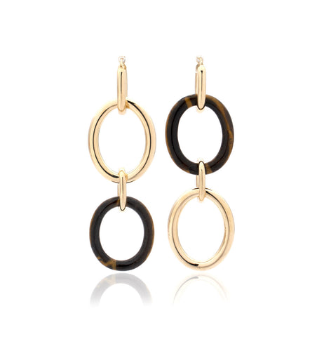 MAMA COLLECTION 18KT YELLOW GOLD - TIGER EYE