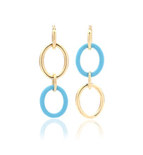 Load image into Gallery viewer, MAMA COLLECTION 18KT YELLOW GOLD - TURQUOISE