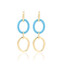 Load image into Gallery viewer, MAMA COLLECTION 18KT YELLOW GOLD - TURQUOISE