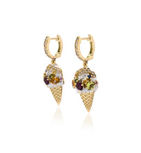 Load image into Gallery viewer, &quot;GELATO&quot; - 18KT YELLOW GOLD - EARRINGS