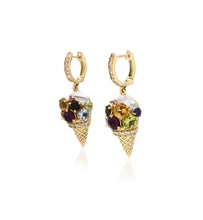 Load image into Gallery viewer, &quot;GELATO&quot; - 18KT YELLOW GOLD - EARRINGS