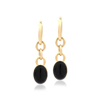 Load image into Gallery viewer, &quot;MARISA&quot; EARRINGS - 18KT YELLOW GOLD &amp; STONES