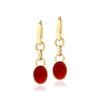 Load image into Gallery viewer, &quot;MARISA&quot; EARRINGS - 18KT YELLOW GOLD &amp; STONES