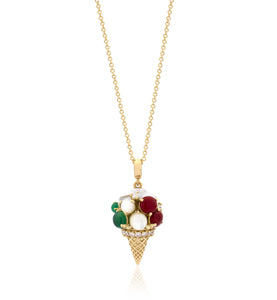 "GELATO" - 18KT YELLOW GOLD - NECKLACE