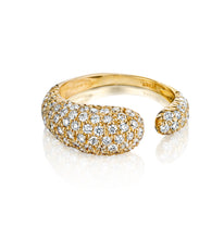 Load image into Gallery viewer, GOCCE COLLECTION WHITE DIAMONDS RING - 18KT GOLD