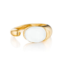 Load image into Gallery viewer, GOCCIOLINE COLLECTION RING - WHITE AGATE