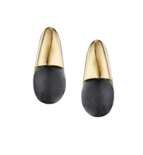 Load image into Gallery viewer, GOCCIOLINE COLLECTION EARRINGS - BLACK ONYX