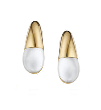 Load image into Gallery viewer, GOCCIOLINE COLLECTION EARRINGS - WHITE AGATE