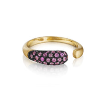 Load image into Gallery viewer, GOCCE COLLECTION PINK SAPPHIRES RING - 18KT GOLD - SMALL