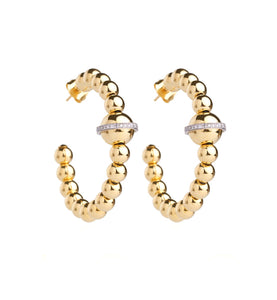 BARBARELLA COLLECTION 18KT GOLD EARRINGS