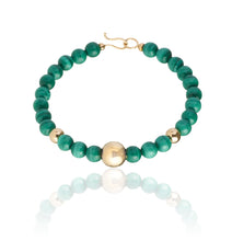 Load image into Gallery viewer, BARBARELLA COLLECTION BRACELET - MALACHITE