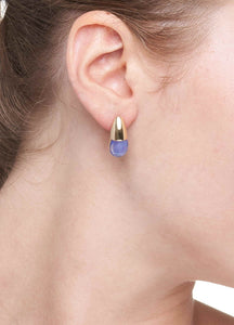 GOCCIOLINE COLLECTION EARRINGS - BLUE AGATE