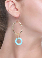 Load image into Gallery viewer, STELLA COLLECTION - 18KT GOLD - TURQUOISE LINKS