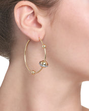 Load image into Gallery viewer, BARBARELLA COLLECTION 18KT GOLD EARRINGS - LARGE