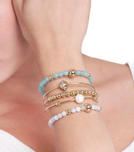 Load image into Gallery viewer, BARBARELLA COLLECTION 18KT GOLD  BRACELET - PEARL
