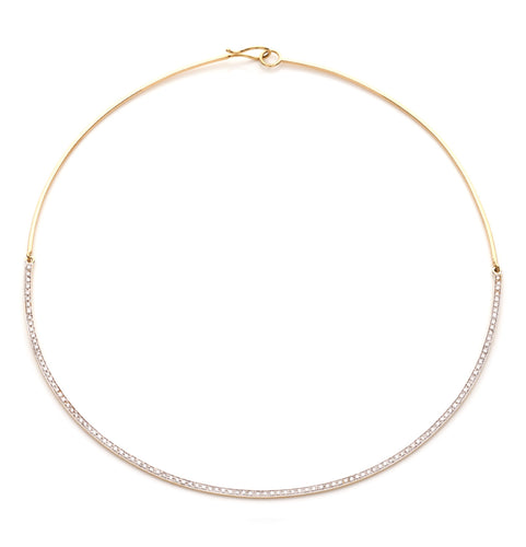 BARBARELLA COLLECTION 18KT GOLD AND DIAMONDS NECKLACE