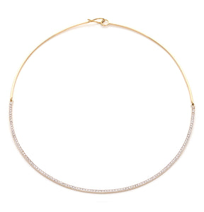 BARBARELLA COLLECTION 18KT GOLD AND DIAMONDS NECKLACE