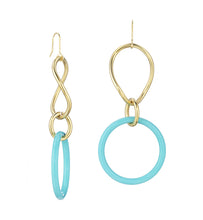 Load image into Gallery viewer, STELLA COLLECTION - 18KT GOLD - TURQUOISE LINKS LARGE