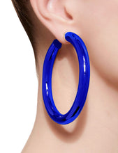 Load image into Gallery viewer, BARBARELLA COLLECTION - 18KT GOLD - STERLING SILVER - EX-LARGE - COBALT BLUE