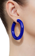 Load image into Gallery viewer, BARBARELLA COLLECTION - 18KT GOLD - STERLING SILVER - EX-MEDIUM - COBALT BLUE