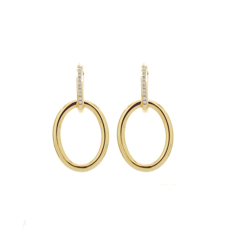 MAMA COLLECTION EARRINGS - 18KT GOLD AND DIAMONDS