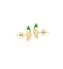 Load image into Gallery viewer, &quot;LOVE LEMONS&quot; - 18KT GOLD - STUD EARRINGS