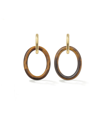 MAMA COLLECTION EARRINGS - TIGER EYE