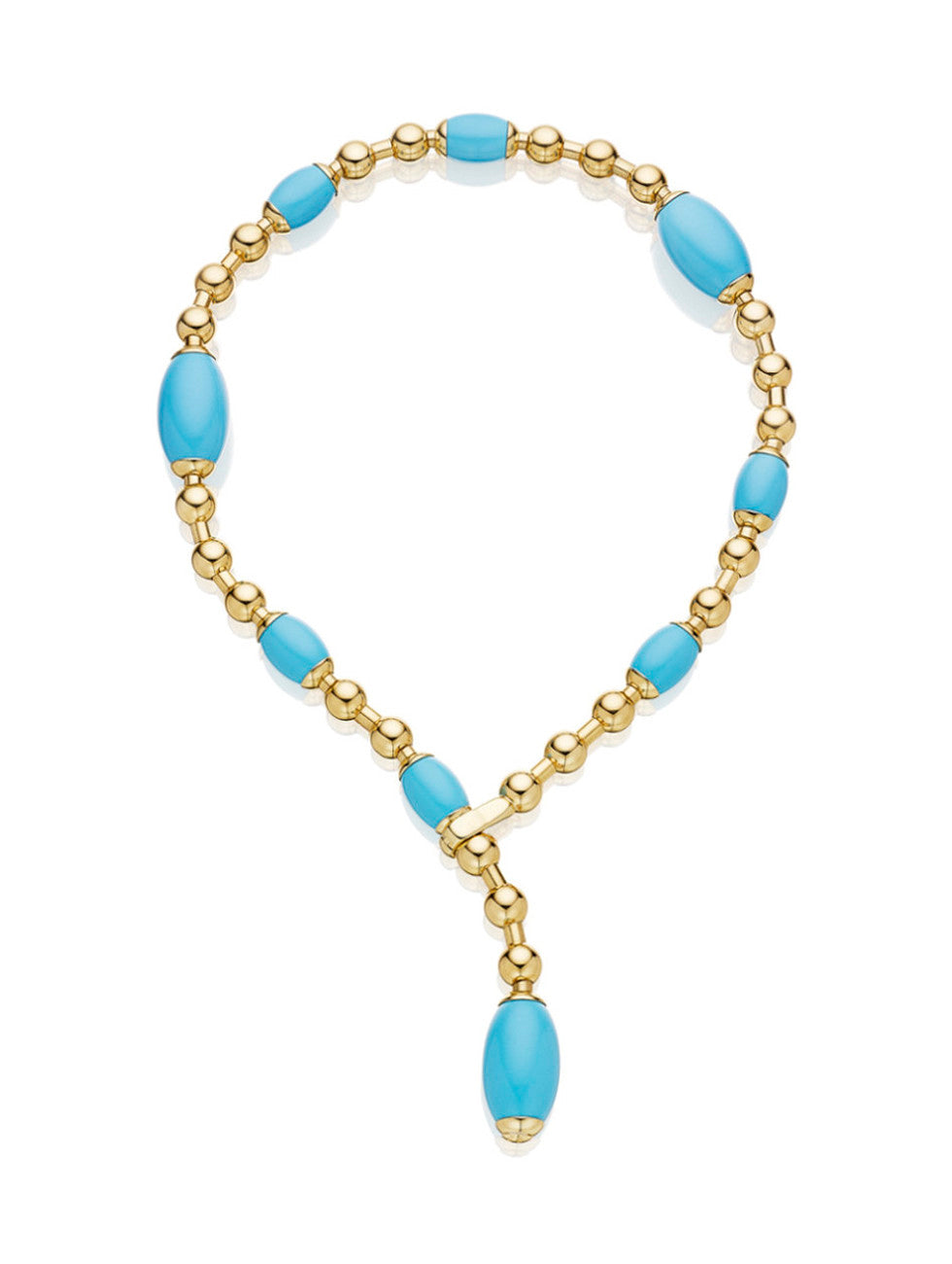 TUCA TUCA COLLECTION TURQUOISE NECKLACE - 18