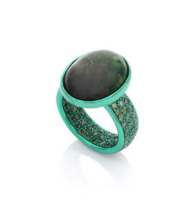 "GREEN THERAPY" - 18KT GOLD