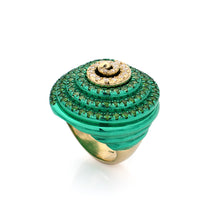 Load image into Gallery viewer, &quot;UN TUFFO NEL VERDE&quot; - 18KT GOLD