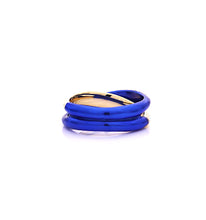 Load image into Gallery viewer, &quot;MARGAUX&quot; - 18KT GOLD - BLUE SAPPHIRES