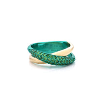 Load image into Gallery viewer, &quot;MARGAUX&quot; - 18KT GOLD - TSAVORITES